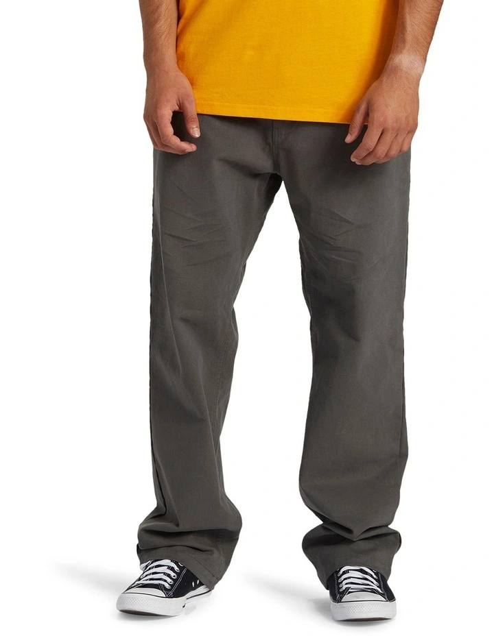 Wilde Chino Trousers in Iron Gate