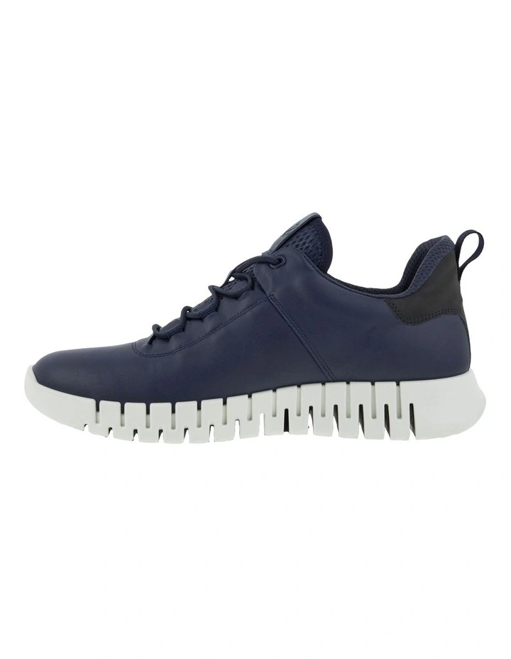 Gruuv Leather Sneaker in Blue