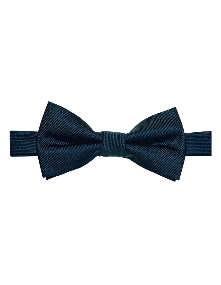 Forest Self Stripe Bowtie in Green