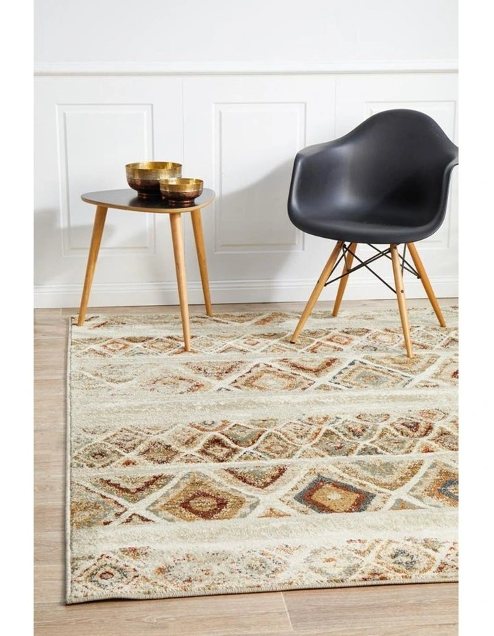 Oxford Mayfair Contrast Rust Rug