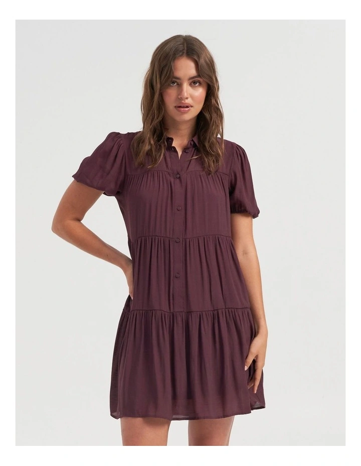 Luisa Short Sleeve Dress in Sassafras