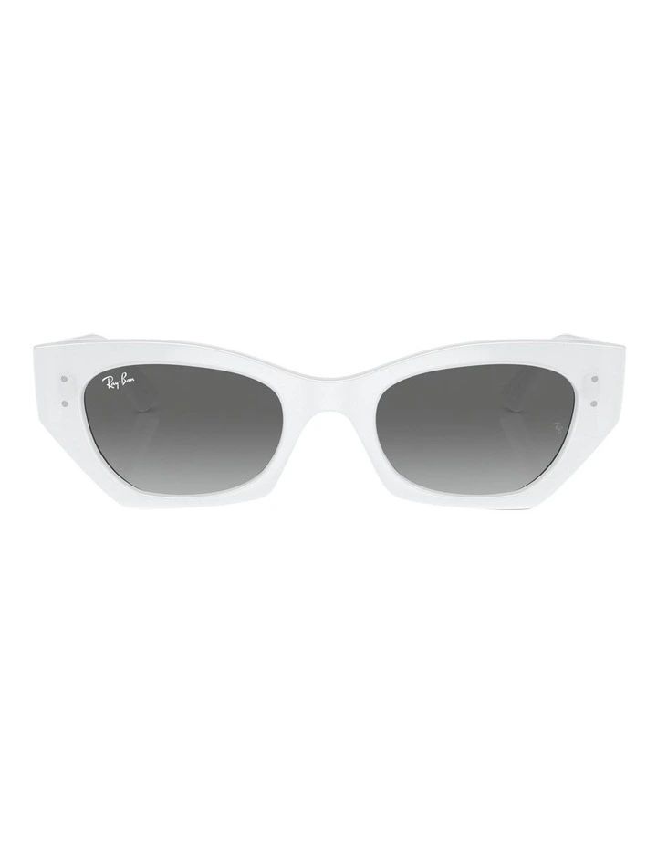 Zena Bio-Based Sunglasses in White