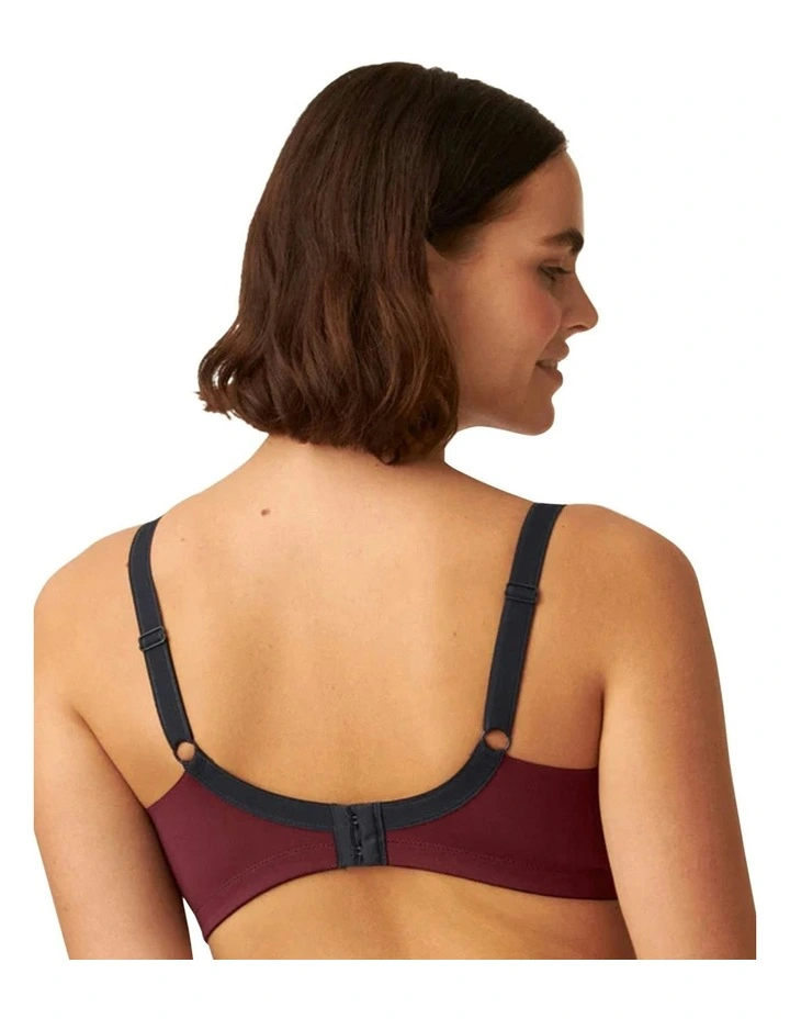 Side Smoothing Wirefree Minimiser Bra in Multi