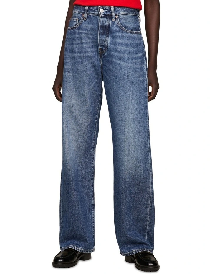 Loose Straight Regular Waist jean in Klo