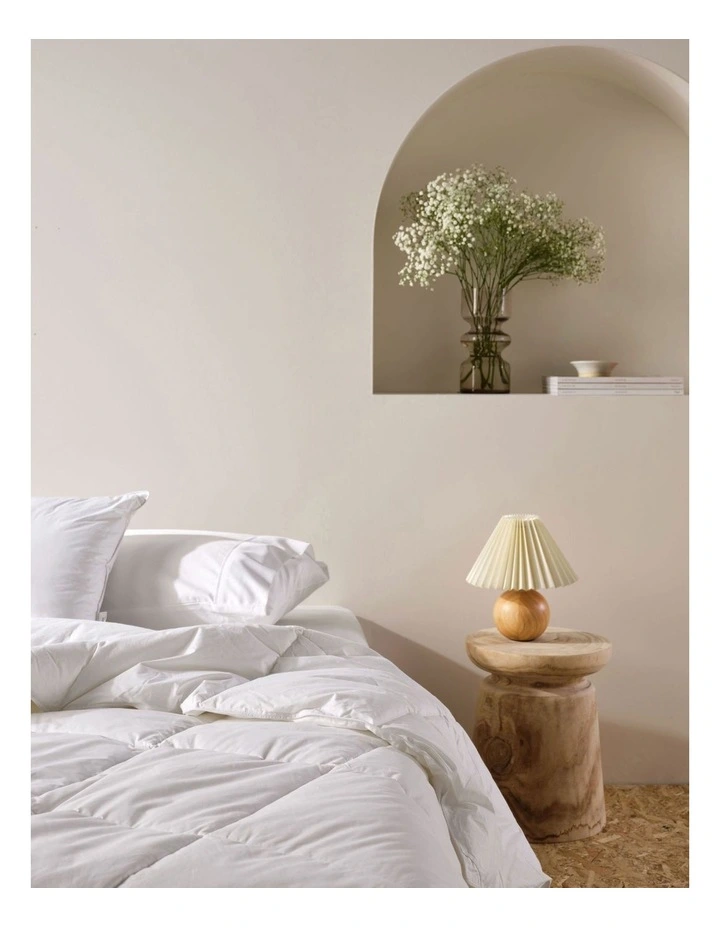 Bamboo Quilt in White