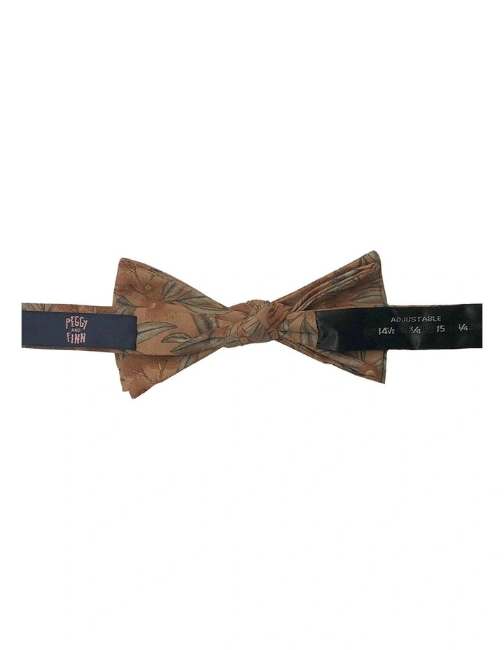 Flowering Gum Bow Tie in Terracotta