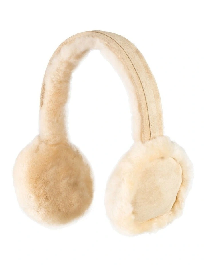 Ugg Sheepskin Earmuff - Sand