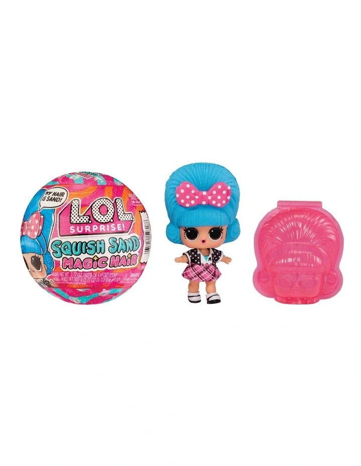 Squish Sand Magic Hair Doll Assorted