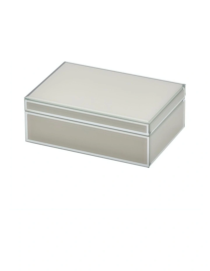 Sara Nude Large Jewellery Box