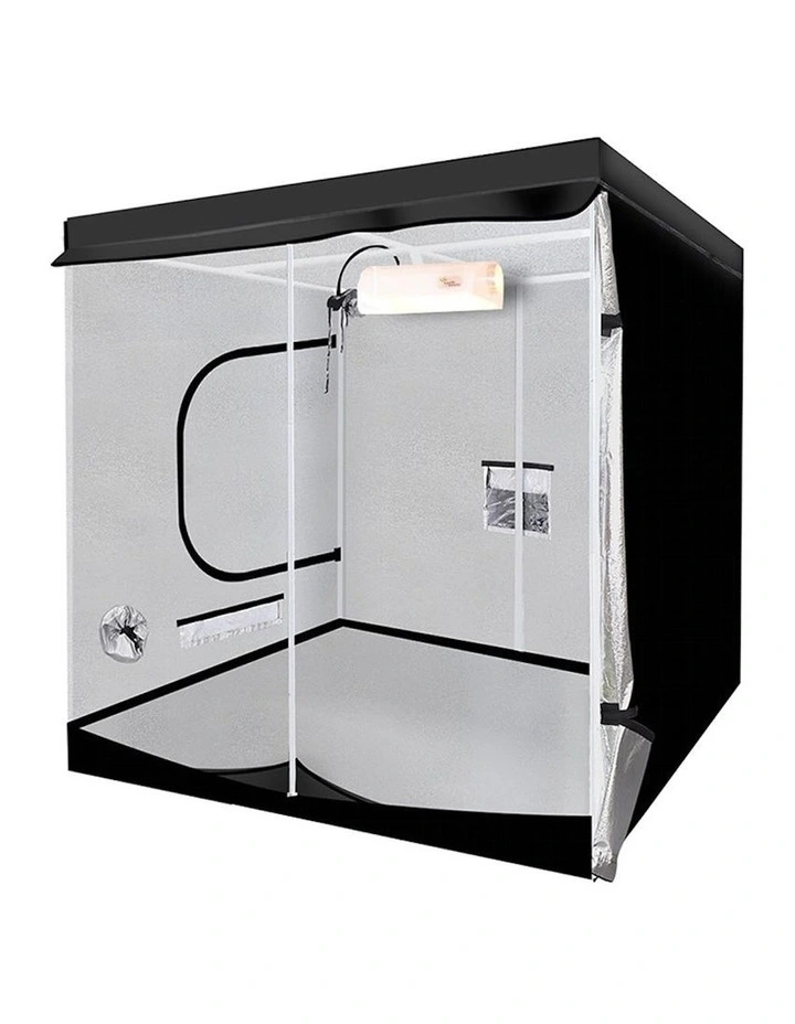 Garden Hydroponics Grow Room Tent 200x200cm in Black