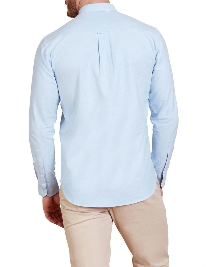 Signature Oxford Long Sleeve Shirt Sky Blue