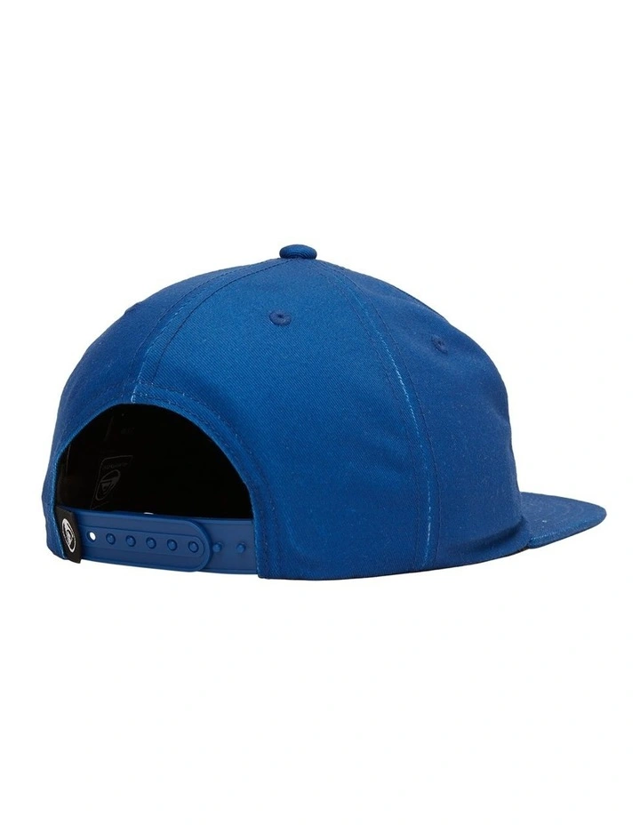 Saturn Strapback Cap in Monaco Blue