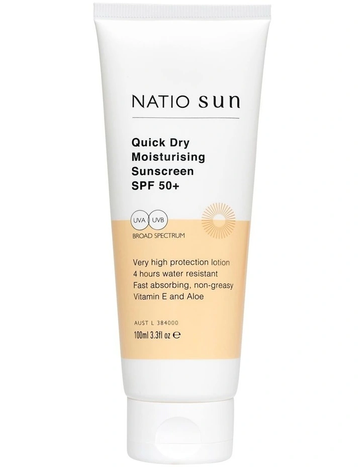 Quick Dry Moisturising Sunscreen SPF 50+