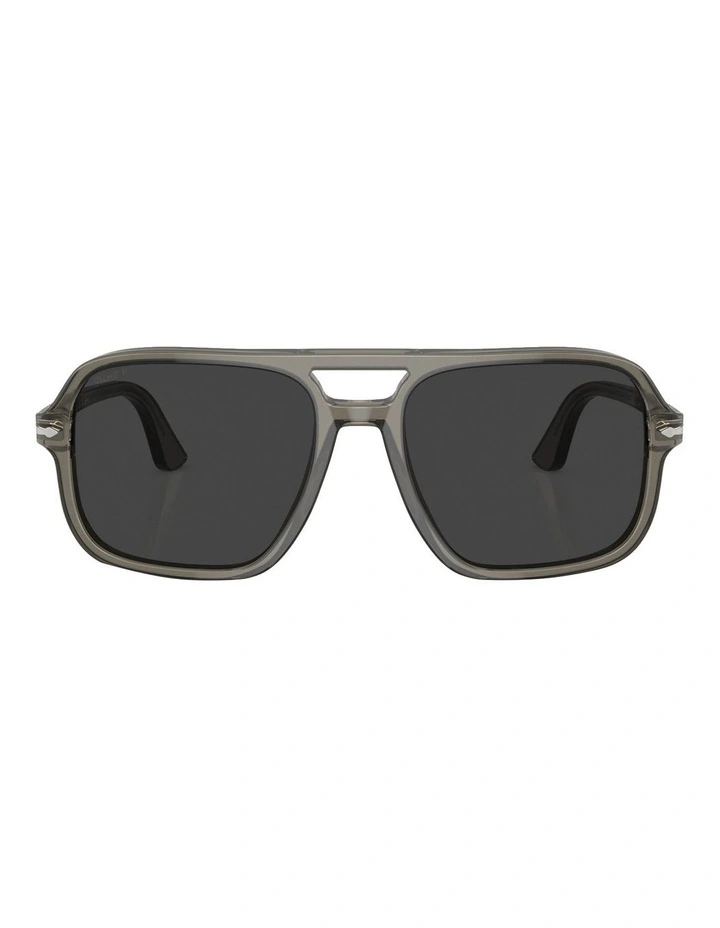Polarised PO3328S Sunglasses in Grey