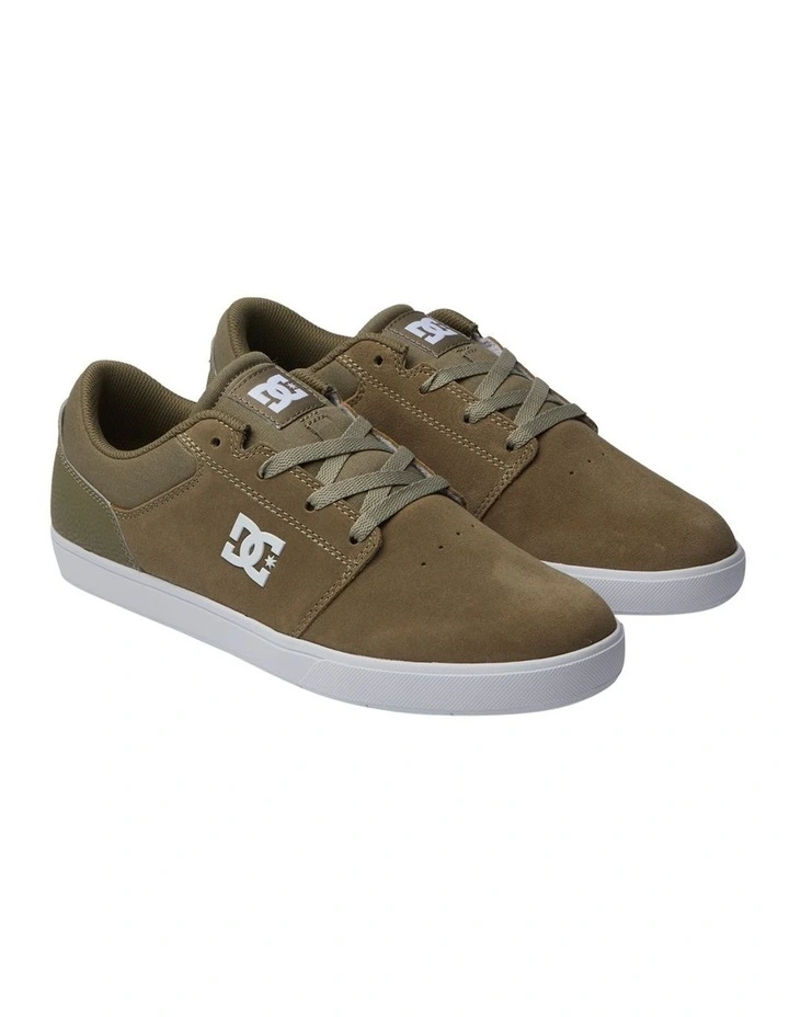 Crisis 2 Shoes in Olive/White