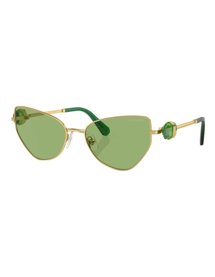SK7003 Sunglasses in Gold