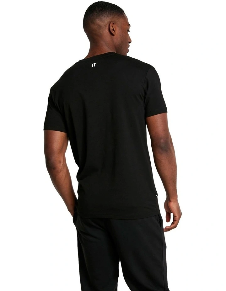 Core Muscle Fit T-shirt in Black