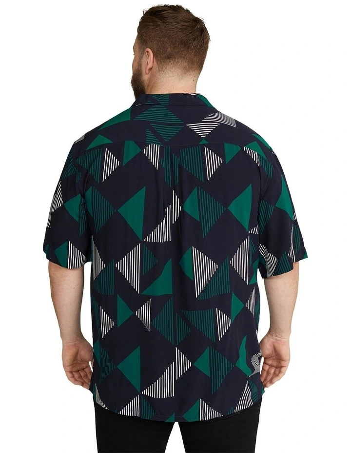 Travis Relaxed Fit Shirt in Navy
