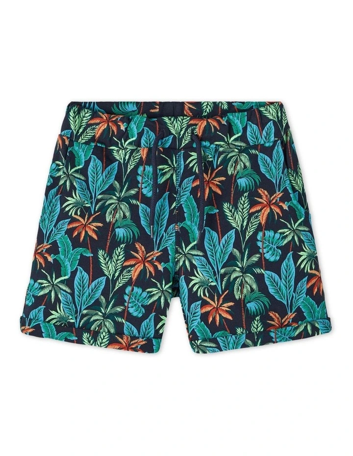 Flalle Sweat Shorts in Dark Sapphire