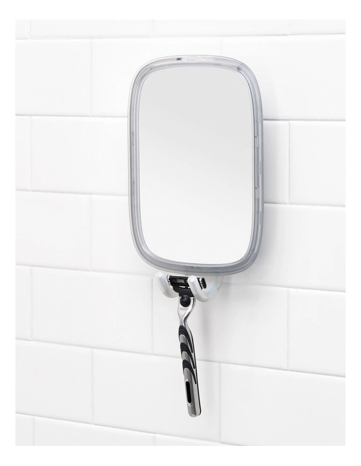 Strong Hold Suction Fogless Mirror in Clear