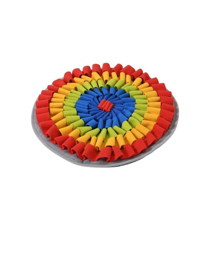 Snoofy Rainbow Snuffle Mat 50x50cm in Multicolor
