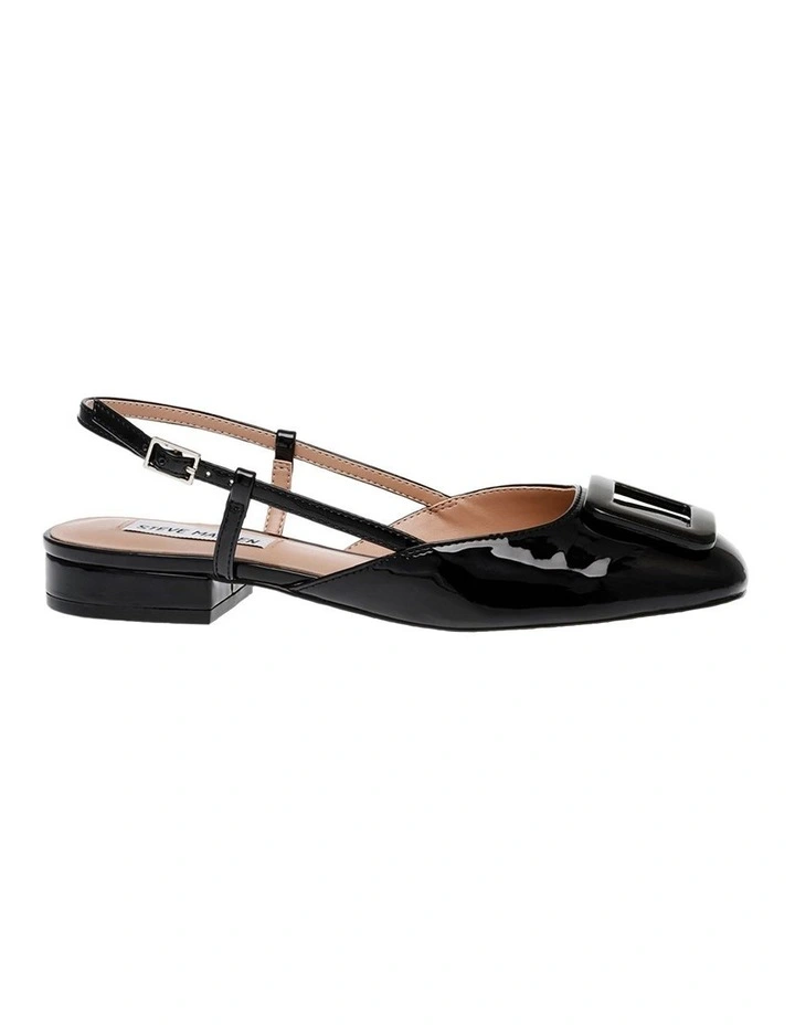 Belari Slingbacks in Black Patent