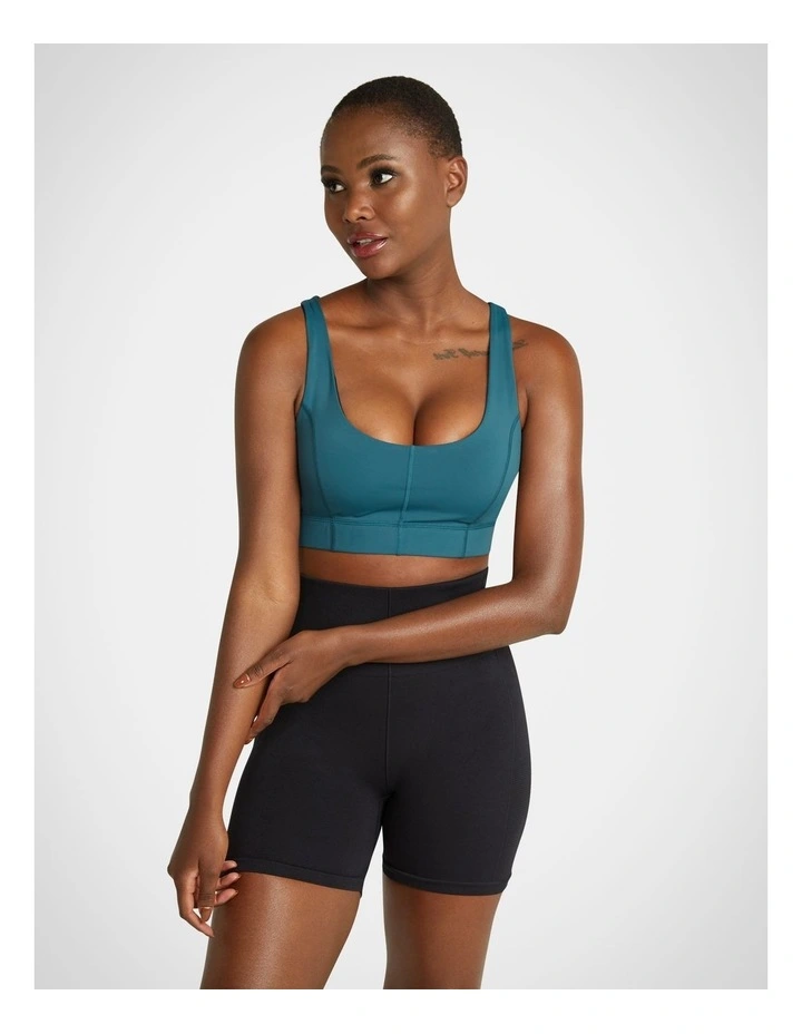 Energise Medium Impact Sports Bra in Green