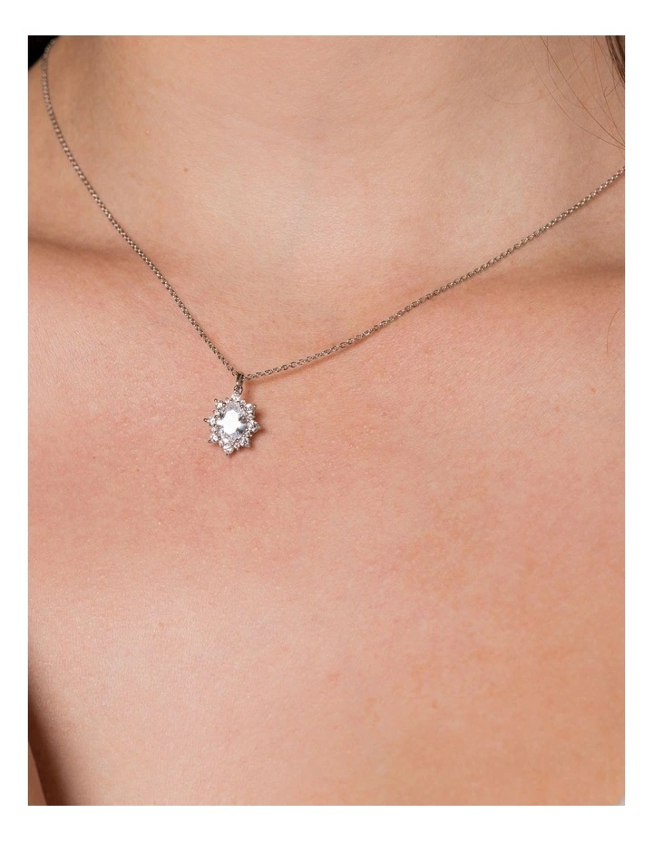 Iconic Bridal Eloise Pendant Silver
