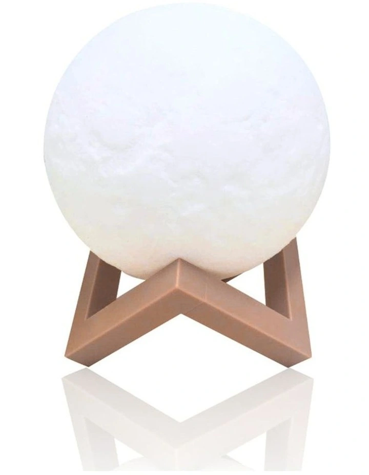 3D Magical USB LED Moon Lamp 15cm in White