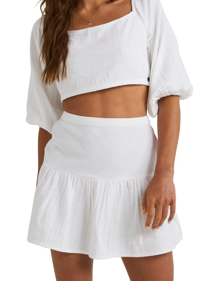 Del Solet Skirt in White