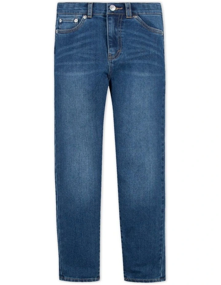 Mini Mom Jeans in Blue