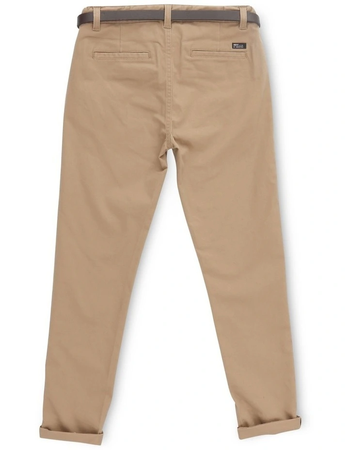 Cuba Stretch Chino (3-7 years) in Caramel