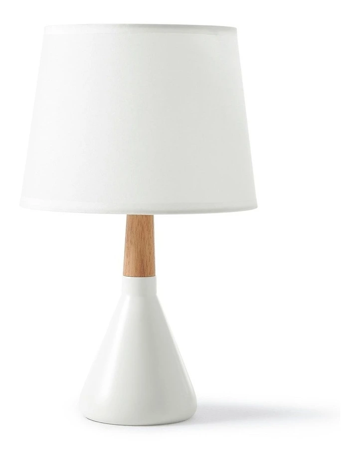 Preston Table Lamp in White
