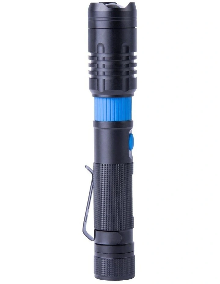 Investigator 1000 Lumen USB Rechargeable Torch Black