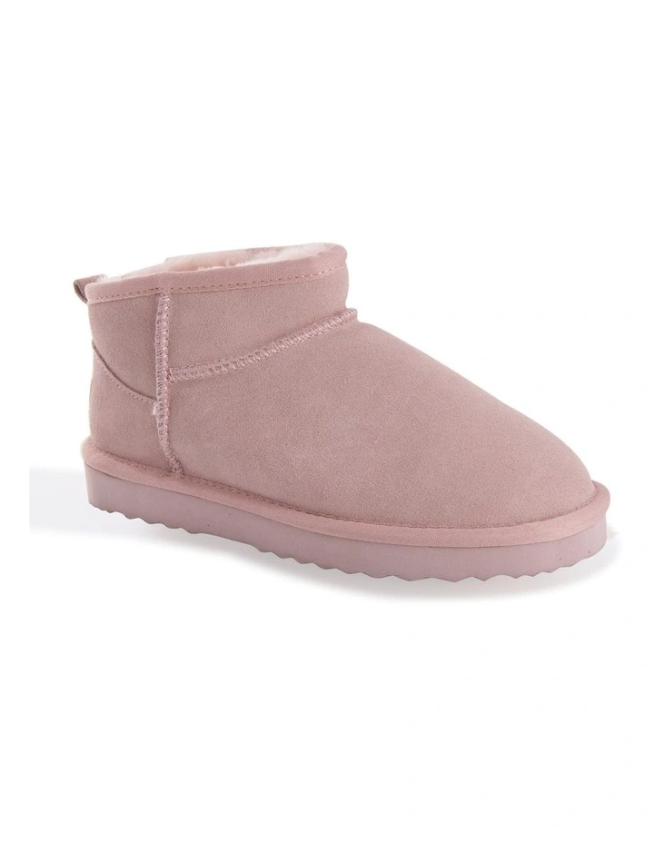 Women Sheepsk Classic Ultra Mini UGG Boot Pale Pk