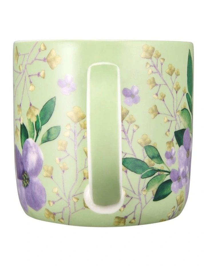 Bouquet Mug Gift Boxed 480ml in Green