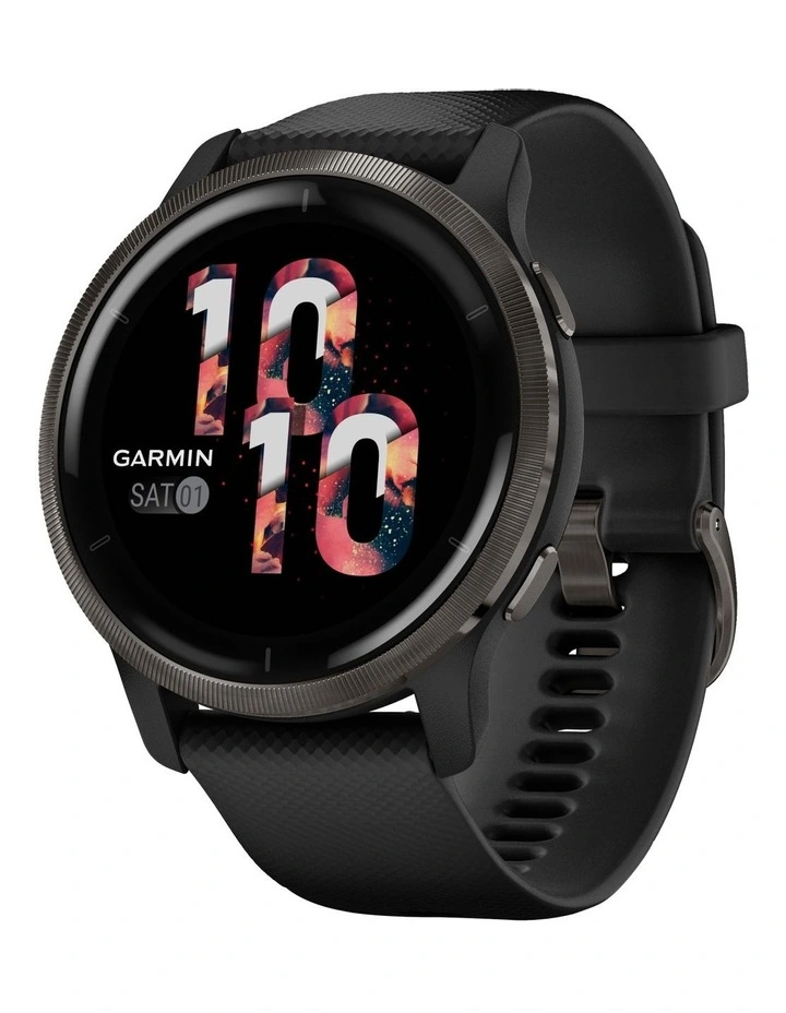 Venu 2 Fitness Smartwatch 45mm in Black/Slate