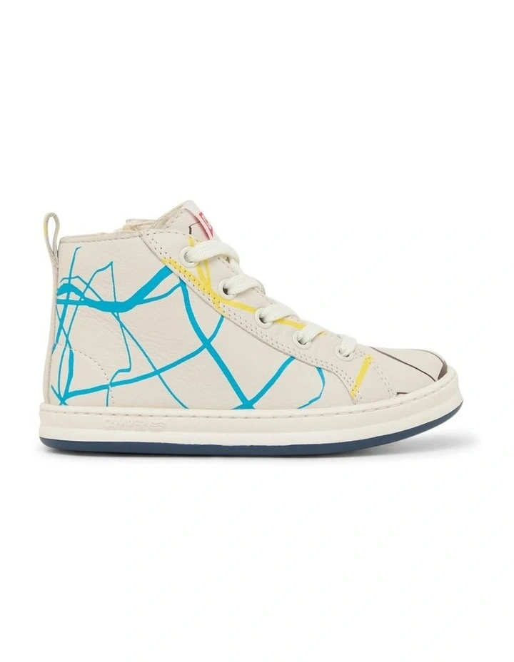 Twins Chalk Mess Youth Boots in White