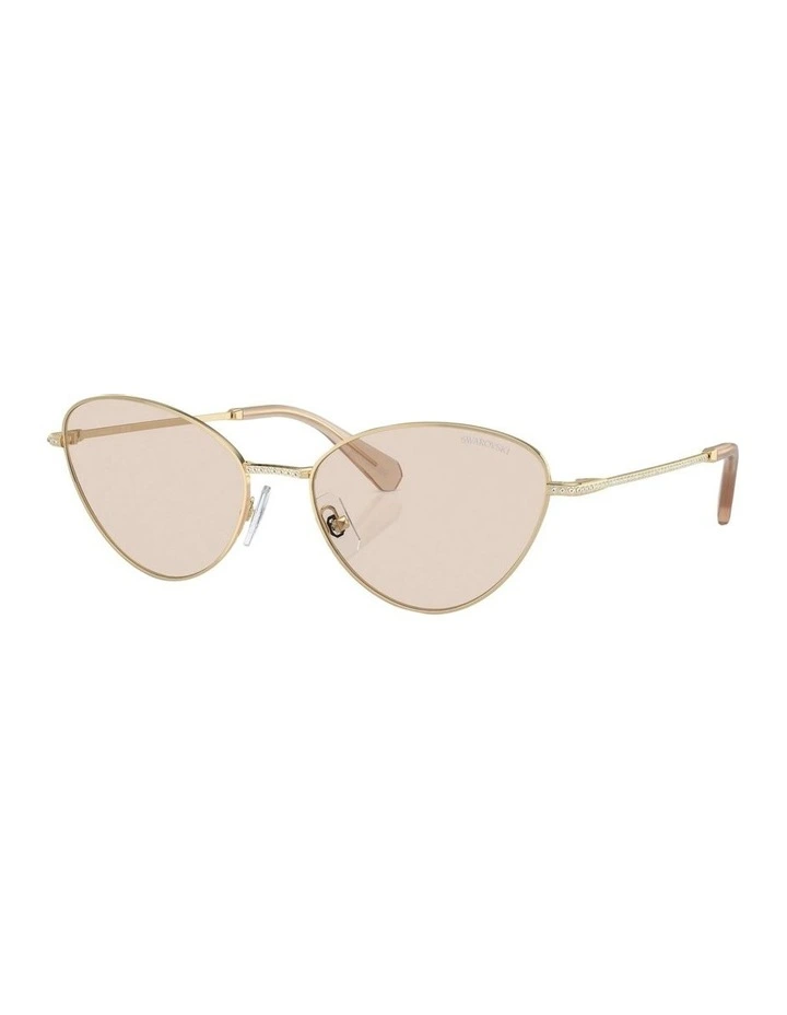 SK7014 Sunglasses in Gold