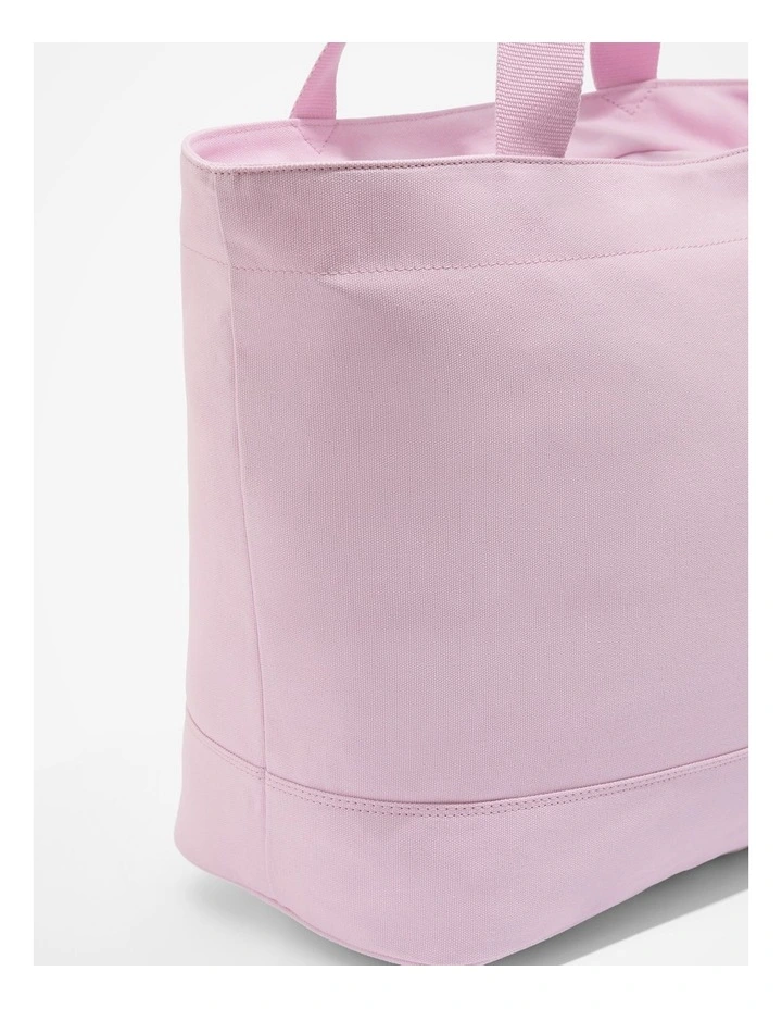 Australian Cotton Heritage Shopper Bag in Rose