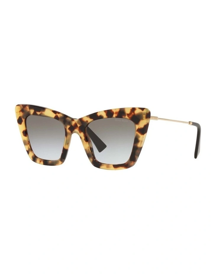 MU 01WS Brown Sunglasses