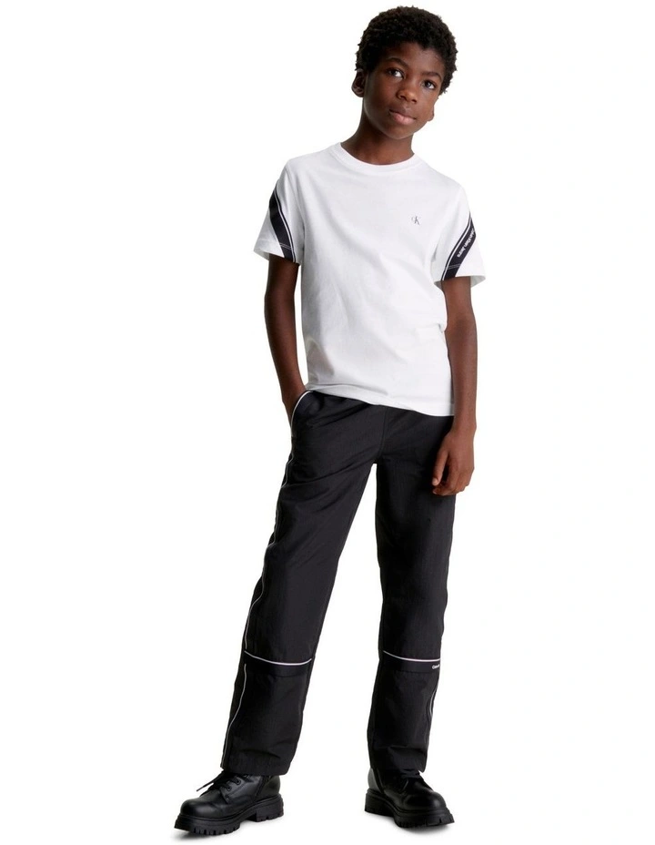 Jersey Tape T-shirt in Bright White