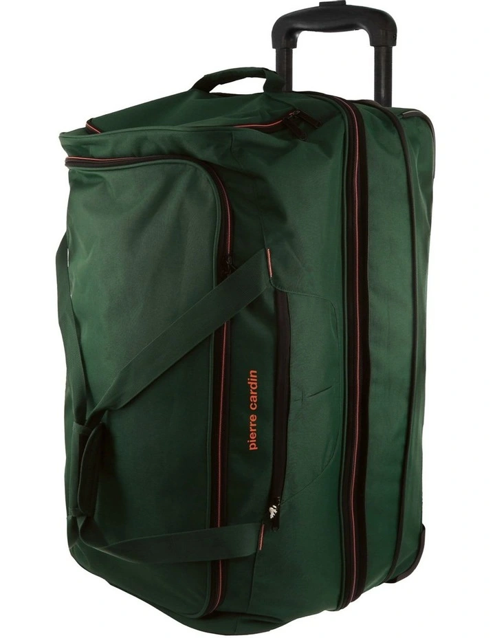 Medium 72cm Soft Trolley Bag in Green