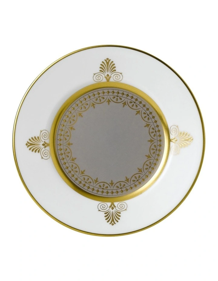 Anthemion Grey 15cm Plate White/Gold/Grey