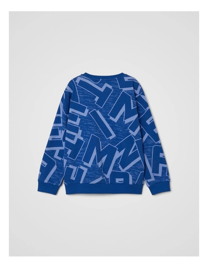 Leif Sweatshirt in True Blue