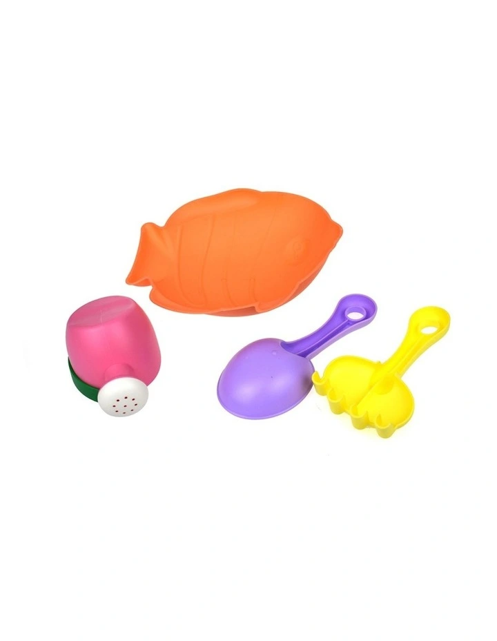 Fish Beach Sand Pit Toy Set 4 Piece