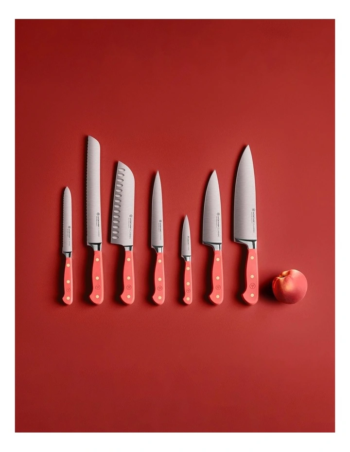 Classic Knife Block Set 8 Piece in Peach