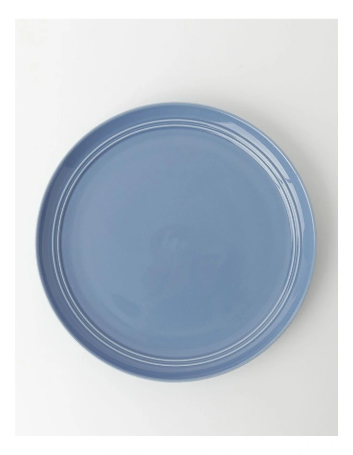 Avenue Dinner Plate in Dusk Blue