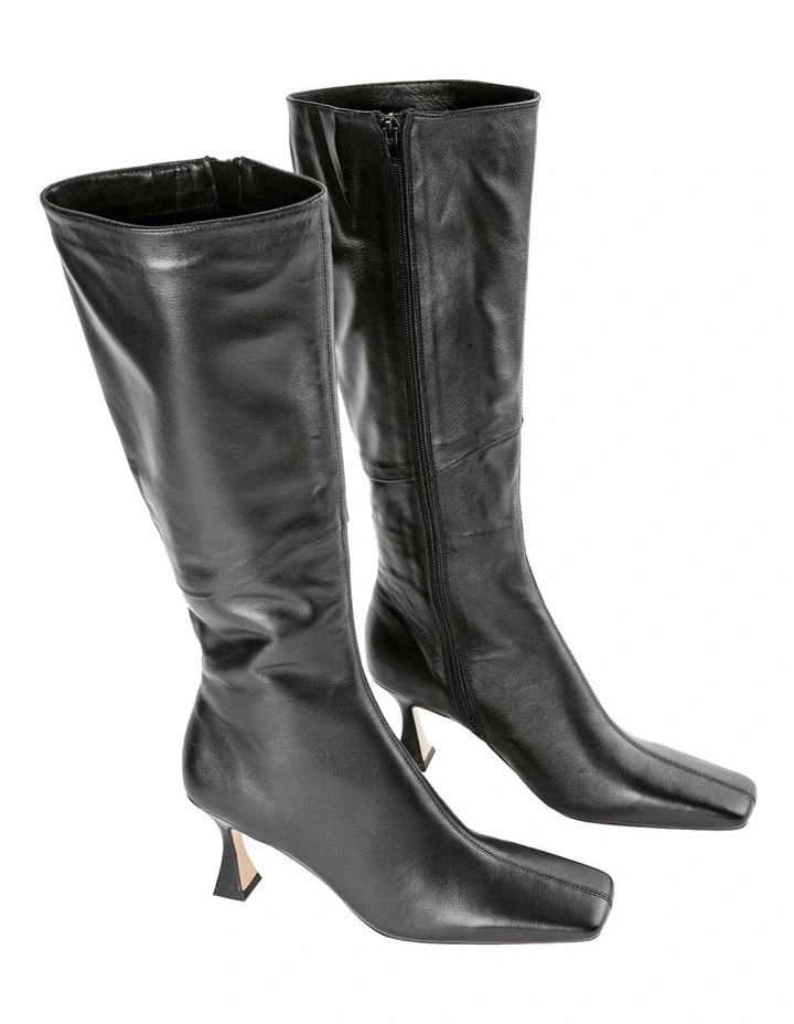 Fantasy Black Venice Calf Boots