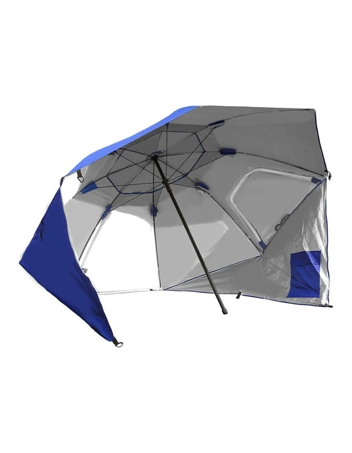 Sun Shade Beach Umbrella 2.33m in Blue